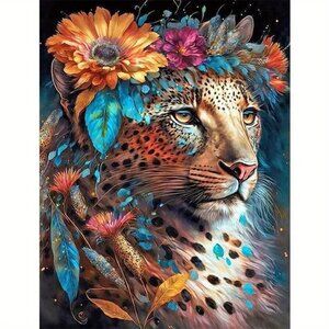 Garland Tiger Diamond Painting Kit # 500